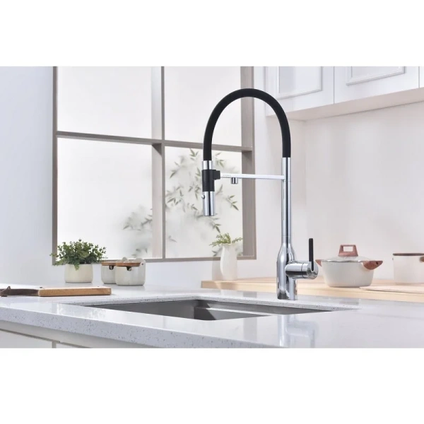 Смеситель для питьевой воды Paulmark Magneto One хром Ma213188-CR (детальная фотография), современные, hi-tech