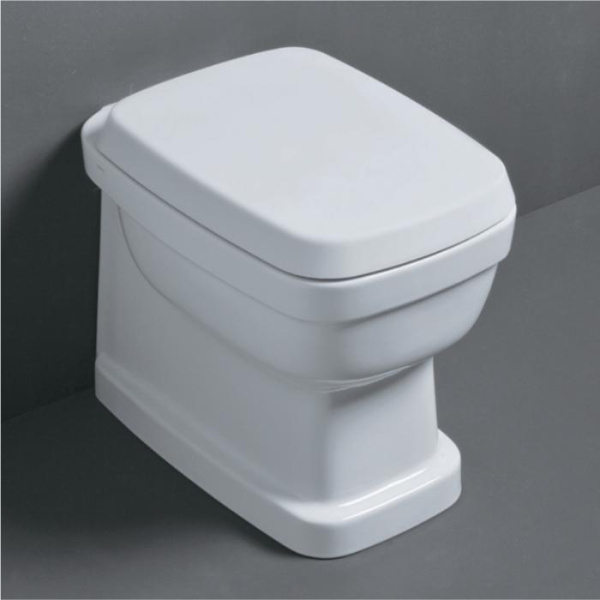 Унитаз напольный, цвет белый, Simas Evolution EVO01 BI EVO01BI (детальная фотография), приставные, встраиваемые