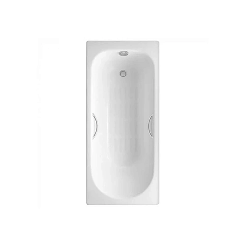 Ванна чугунная Delice Grace 170х70 см с отверстиями под ручки и антискользящим покрытием - фото 9