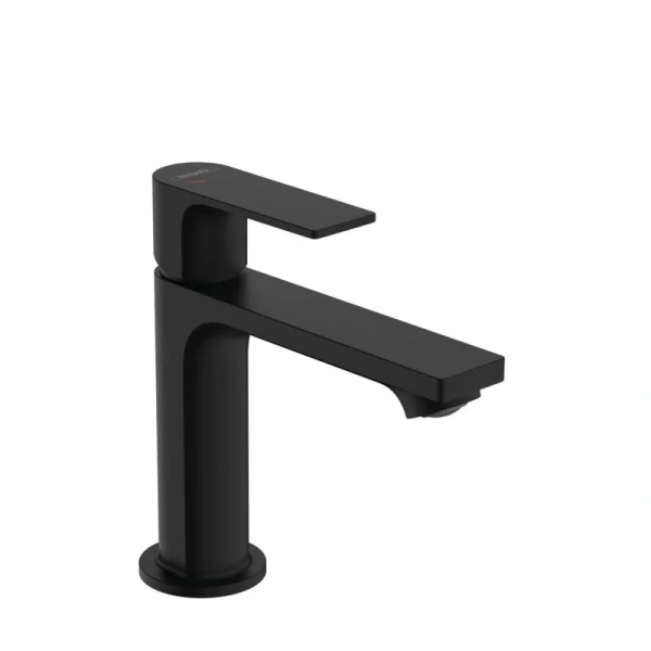 Смеситель для раковины Hansgrohe Rebris черный матовый 72589670 (детальная фотография)