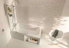 Ванна акриловая Jacob Delafon Bain-Douche Malice 170x90 см белая правосторонняя