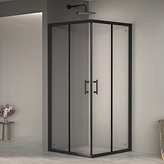 Душевой уголок RGW Passage PA-31B 100х100 см профиль черный