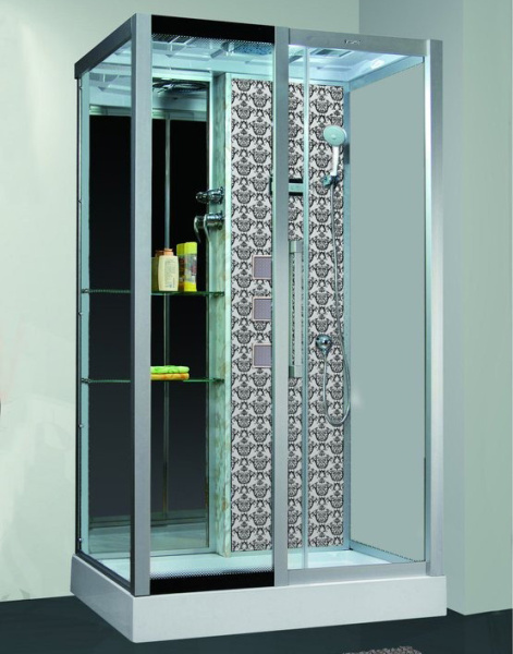 Душевая кабина Niagara Luxe 7713W 117х82 см прямоугольная (детальная фотография), прямоугольные