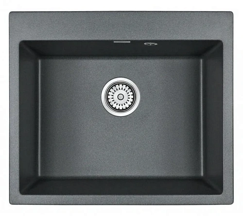 Мойка для кухни Paulmark Kante 60 см графит - фото 7