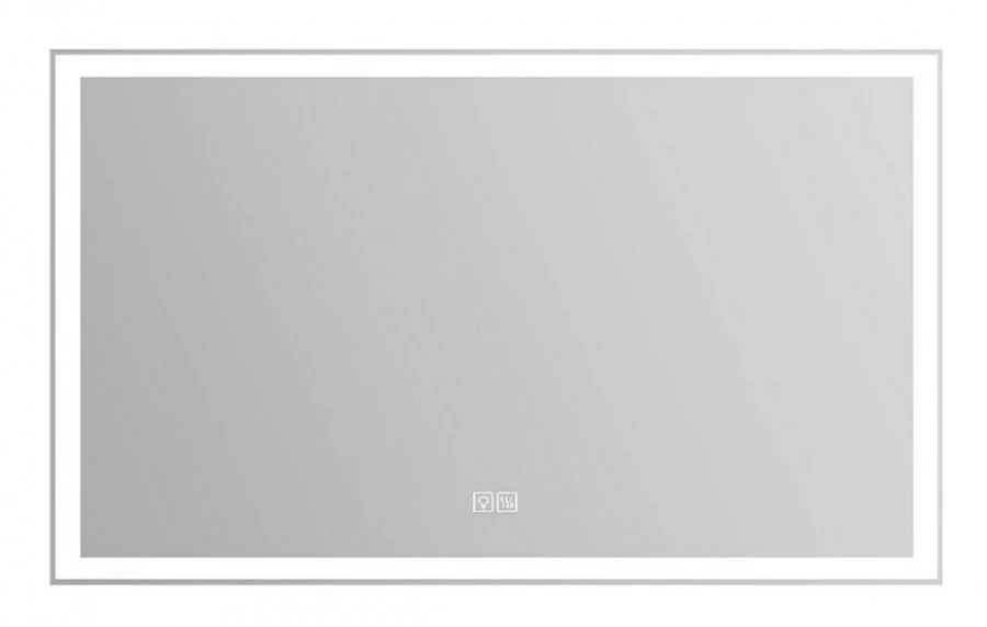 Зеркало с подсветкой BelBagno Spc 100 см с подогревом SPC-GRT-1000-600-LED-TCH-WARM (детальная фотография), современные, hi-tech