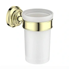Стакан для ванной Акватек Классик полированное золото