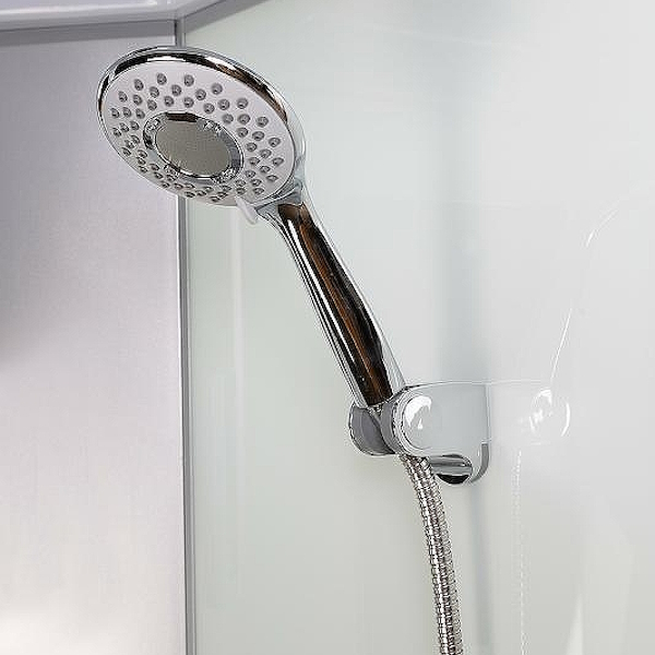 Душевая кабина Niagara Classic 110x80 см левая NG-33184L (детальная фотография), угловые, недорогие, для дачи, без гидромассажа, c тропическим душем, с вентиляцией, с крышей