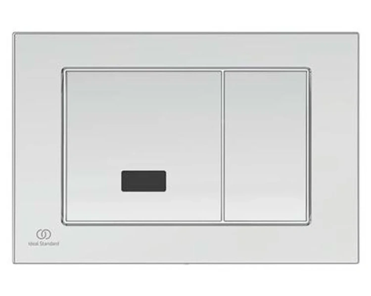 Клавиша смыва Ideal Standard ProSys Septa Pro инфракрасная, антивандальная R0131AA (детальная фотография), слив эконом-стандарт с двумя клавишами
