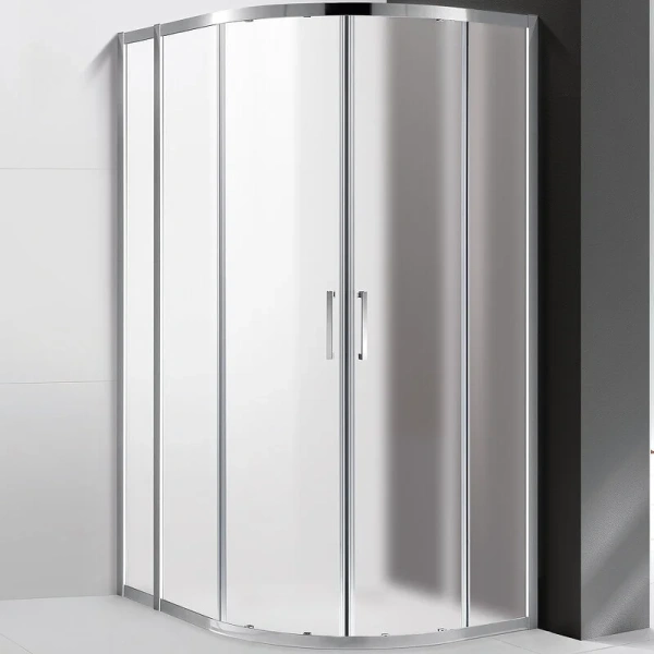 Душевой уголок Cezares Molveno 110х90 см стекло рифленое MOLVENO-RH-2-110/90-P-Cr (детальная фотография)