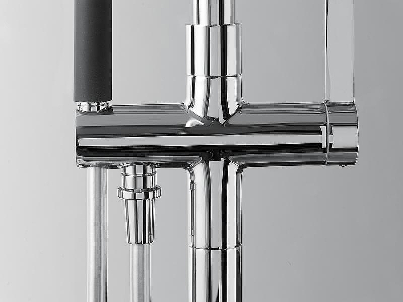 Смеситель для ванны Jacob Delafon Stillness напольный, хром E97344-CP (детальная фотография), для ванны