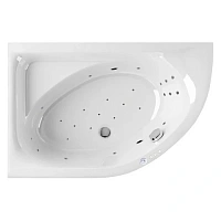 Ванна гидромассажная Excellent Aquarella Ultra 170 x 110 см, левая, белый/хром, WAEX.ARL17.ULTRA.CR