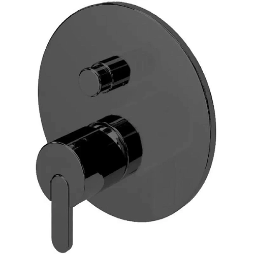 Смеситель для душа Cezares Leaf черный матовый - фото 3