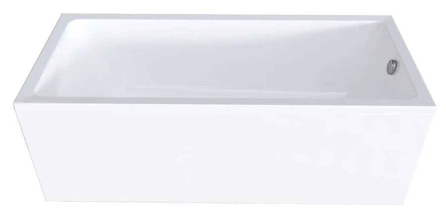 Ванна акриловая Marka One Bianca 01бья1775 170 x 75 см, белый (детальная фотография), прямоугольные