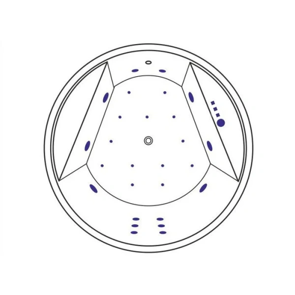 Ванна гидромассажная Excellent Great Arc Ultra 160 см, белый/хром, WAEX.GRE16.ULTRA.CR (детальная фотография) index_1
