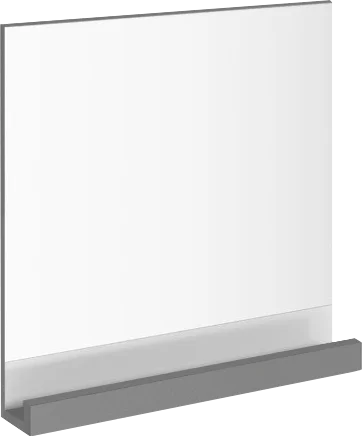 Зеркало с полкой 65х75 см цвет серый Ravak 10° X000000852 (детальная фотография)