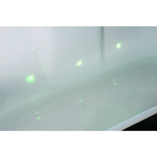Акриловая ванна Orans с аэромассажем и хромотерапией, белая, BT-NL601 FTSH white (детальная фотография), без гидромассажа