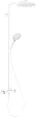 Душевая стойка Hansgrohe Raindance Select S белая матовая