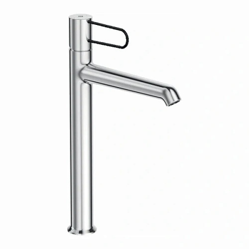 Смеситель для раковины Jacob Delafon Odeon Rive Gauche корпус хром, ручка черная - фото 3