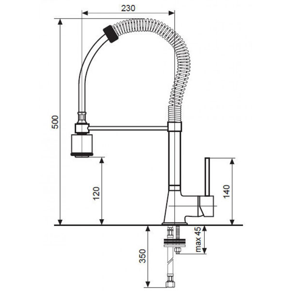 Схема (детальная фотография), для кухни
