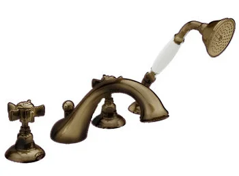 Смеситель для ванны, тёмная бронза, Nicolazzi D.Anglaises 1404DB18 (детальная фотография)