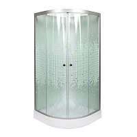 Душевая кабина Deto L 100x100 см с гидромассажем