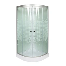 Душевая кабина Deto L 100x100 см с гидромассажем