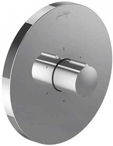 Переключатель потоков Jacob Delafon Round на три потребителя - фото 1