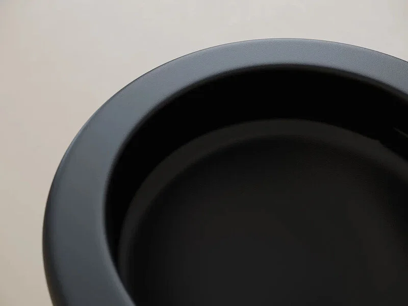 Унитаз подвесной Ceramica Nova Up черный CN4007MB (детальная фотография), фарфор, керамика