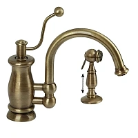 Смеситель для кухни Migliore Vivaldi бронза