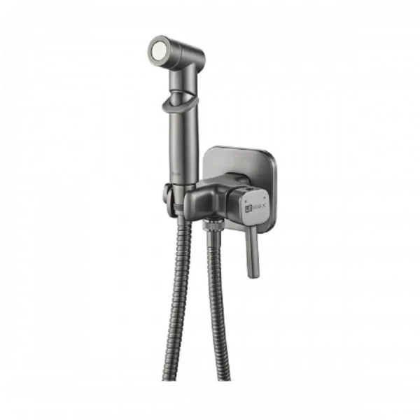 Гигиенический душ со смесителем Lemark Solo графит LM7165GM (детальная фотография)