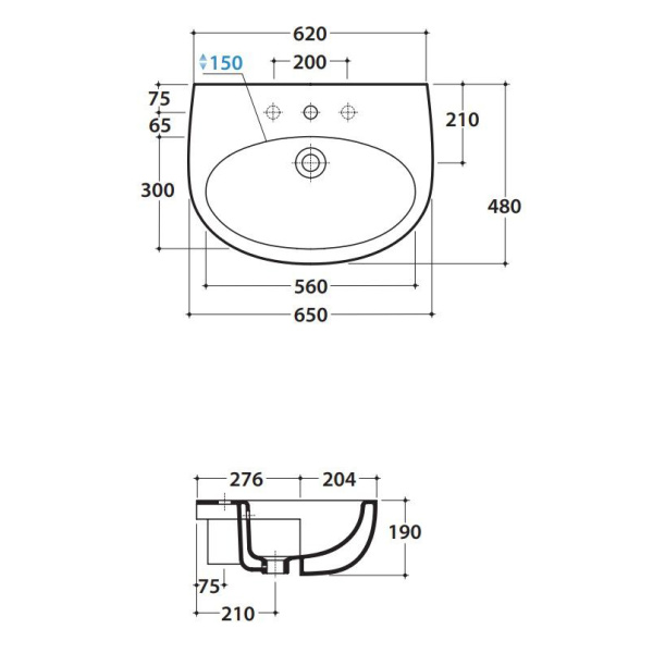 Схема (детальная фотография), встраиваемые (в столешницу), накладные (на столешницу)