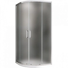 Душевой уголок Abber Schwarzer Diamant 90x90 см стекло матовое