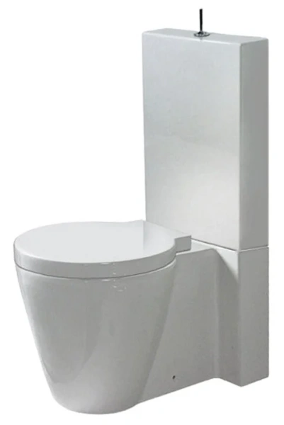 Унитаз напольный WG Duravit Starck 1 02330900640 (детальная фотография)