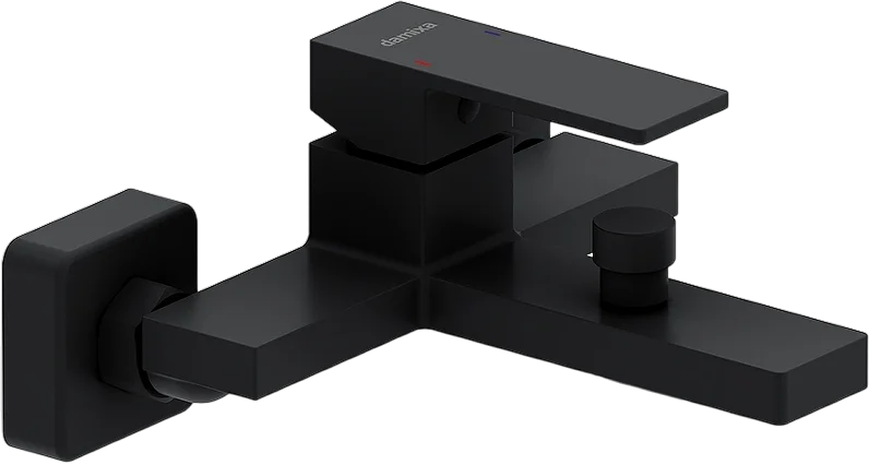 Смеситель для ванны Damixa Gala черный 531000300 (детальная фотография)