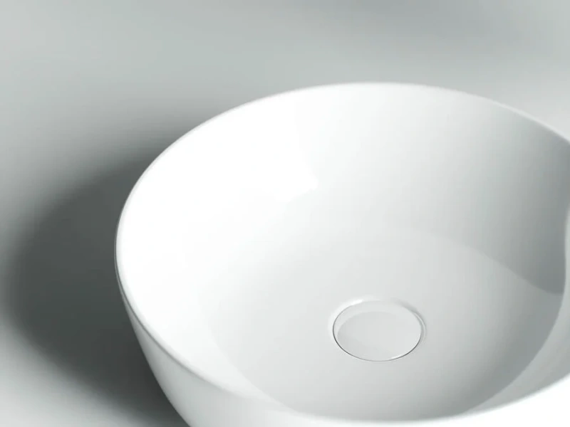 Раковина Ceramica Nova Element 41,5 см круглая CN6013 (детальная фотография), из санфарфора