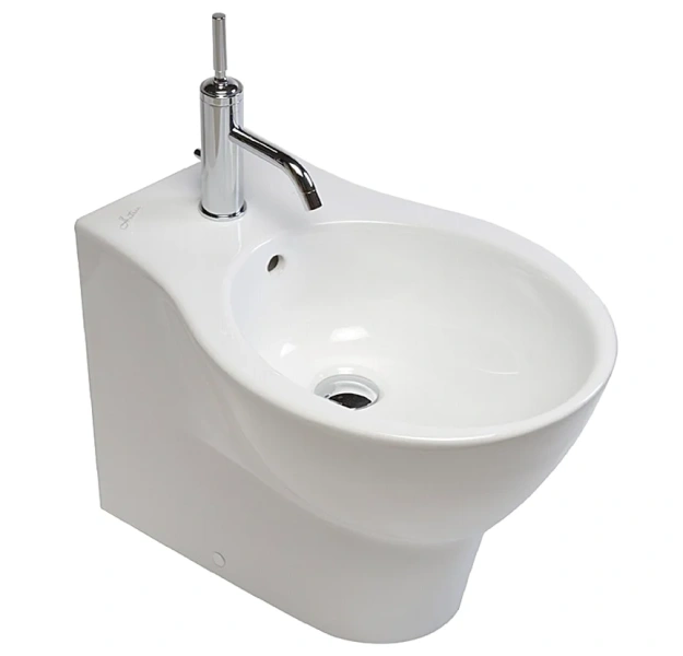 Биде напольное Hatria Nido 35х55 см Y0QW01 (детальная фотография)