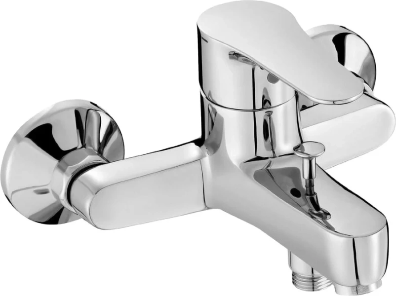 Смеситель для ванны Jacob Delafon July однорычажный E16033-4-CP (детальная фотография)