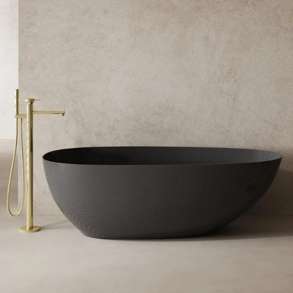 Ванна карбоновая Abber Karbon 170x80 см овальная AK9011-1.7 (детальная фотография)