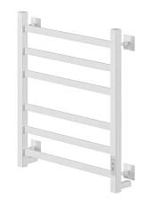 Полотенцесушитель электрический Ника Step 60х50 см белый матовый