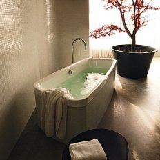 Ванна акриловая Laufen Palomba 180х80 см с бортом 80 мм