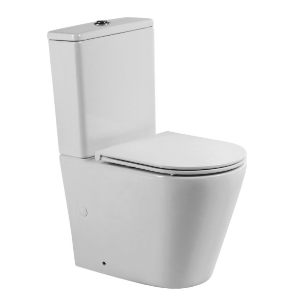 Унитаз компакт BelBagno Flay-R BB2149CP-TOR белый (детальная фотография)