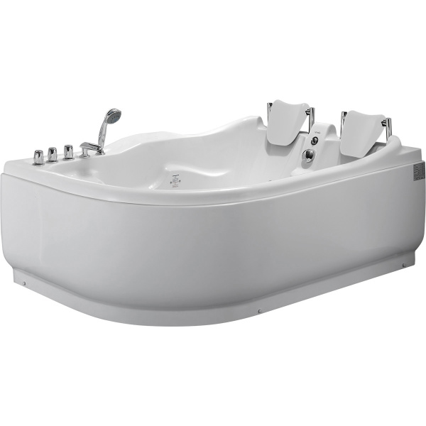 Акриловая ванна правосторонняя пристенная Gemy G9083 B R (детальная фотография)