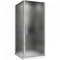 Душевой уголок Abber Sonnenstrand 70х70 см профиль хром, стекло матовое