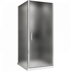 Душевой уголок Abber Sonnenstrand 70х70 см профиль хром, стекло матовое