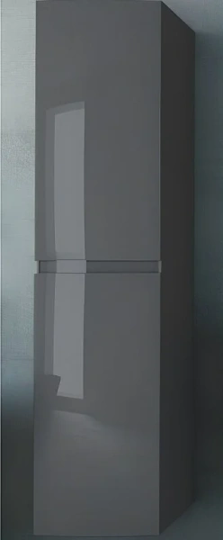 Шкаф-пенал подвесной Cezares Vague 30 см Antracite 44323 (детальная фотография), 30 см