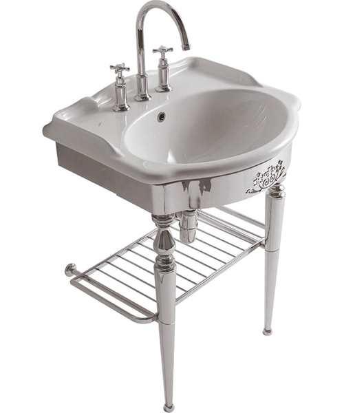 Консоль с раковиной Globo Paestum PA0572X (детальная фотография)