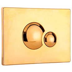 Смывная клавиша Sanit S706, золото 16.706.88.0000