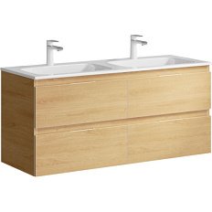 Тумба под раковину подвесная Aqwella Accent 120 см дуб золотой