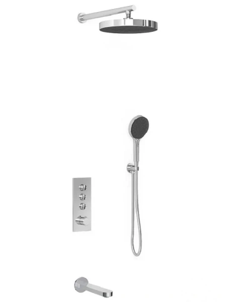 Душевой комплект Vincea Inspire хром VSFW-433TI5CH (детальная фотография)