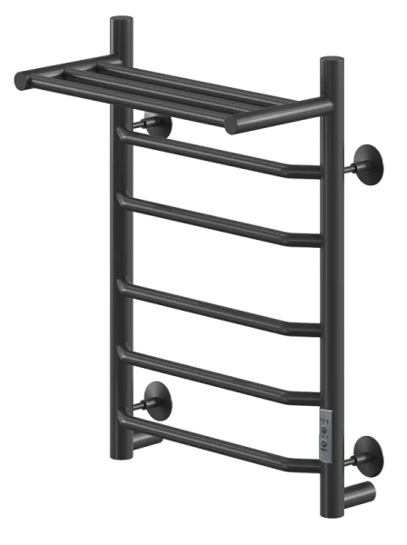 Полотенцесушитель электрический Ника WAY 60х40 см черный матовый WAY-3 60/40 с/п черн U (детальная фотография)